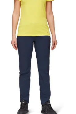Best Mammut Broek Hiking Pants Women Navy Blue