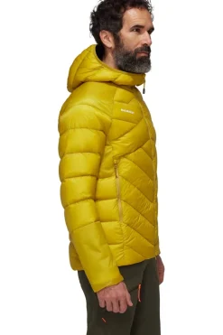 Best Mammut Donsjas Taiss In Hooded Jacket Men Mustard
