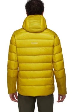 Best Mammut Donsjas Taiss In Hooded Jacket Men Mustard