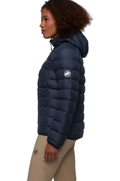 Best Mammut Donsjas Waymarker In Hooded Jacket Women Navy Blue