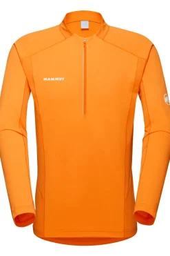Fashion Mammut Fleece Aenergy Fl Half Zip Longsleeve Men orange