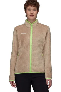 Discount Mammut Fleece Innominata Jacket Savannah-Neo Lime