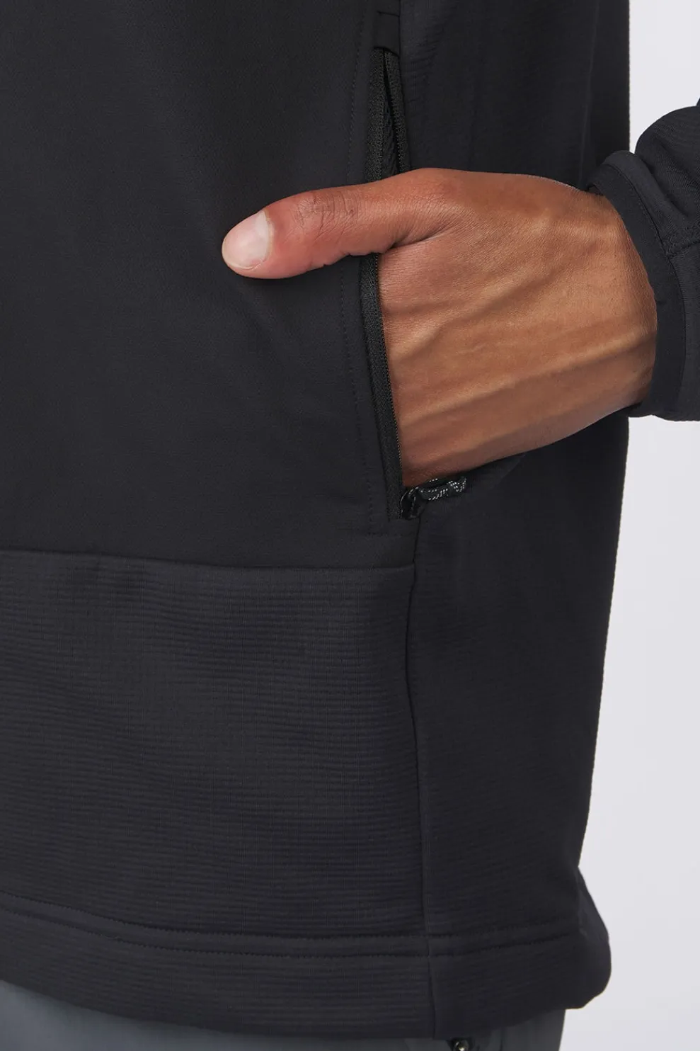 Online Mammut Fleece Massone Ml Hooded Jacket Black