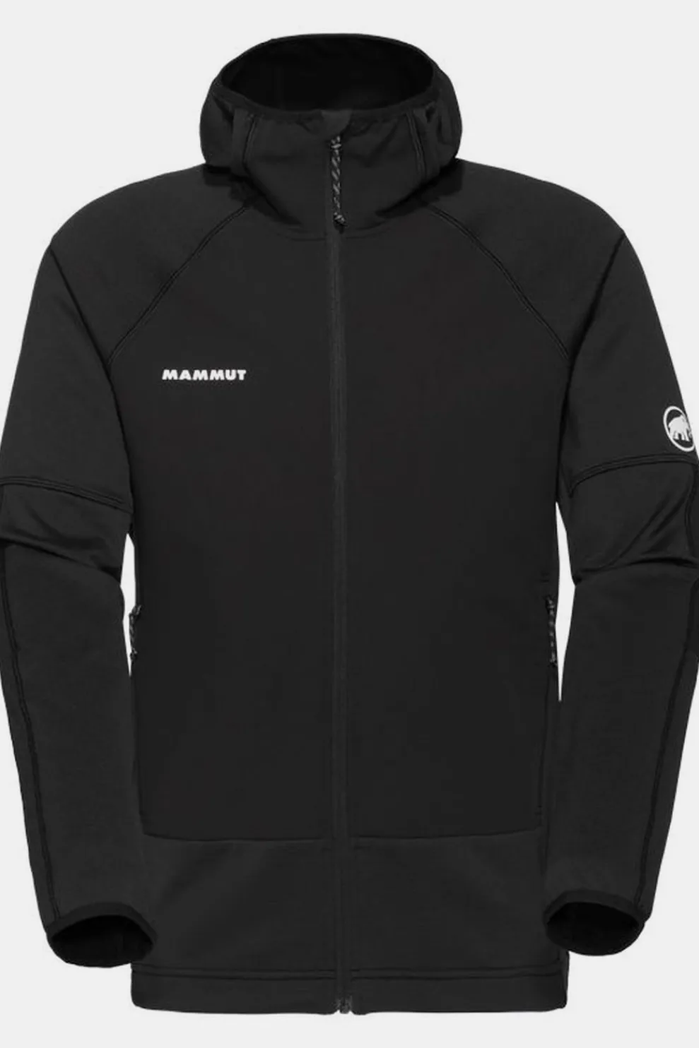 Online Mammut Fleece Massone Ml Hooded Jacket Black