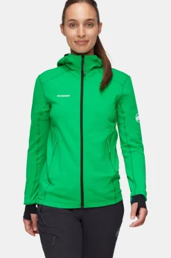Best Mammut Fleece Taiss Light Ml Hooded Wms Jacket Pinea-Black