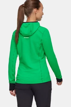 Best Mammut Fleece Taiss Light Ml Hooded Wms Jacket Pinea-Black