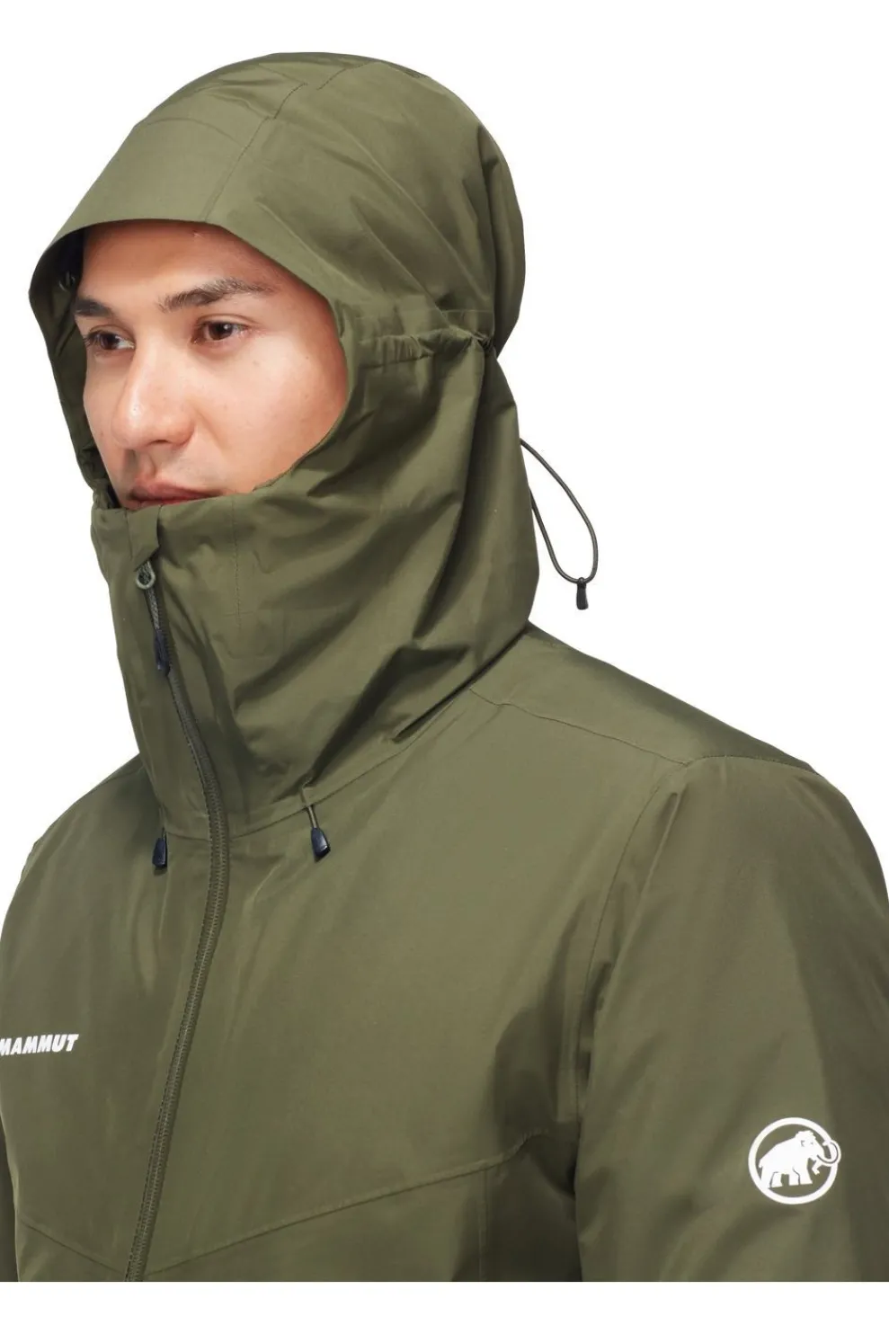 Outlet Mammut 3-In-1 Jas Convey 3 In 1 Hs Hooded Jacket Men dark khaki/mid khaki