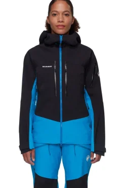 Sale Mammut Jas Taiss Pro Hs Hooded Women Glacier Blue-Black