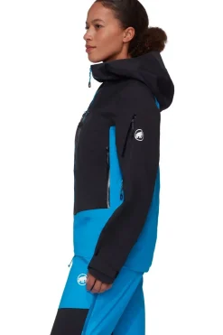 Sale Mammut Jas Taiss Pro Hs Hooded Women Glacier Blue-Black