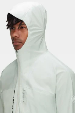 Online Mammut Regenjas Aenergy Tr Hs Hooded Jacket Men Silver Sage