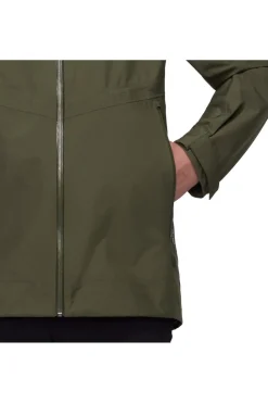 Best Mammut Regenjas Alto Light Hs Hooded Jacket Men dark khaki
