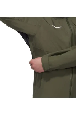 Best Mammut Regenjas Alto Light Hs Hooded Jacket Men dark khaki