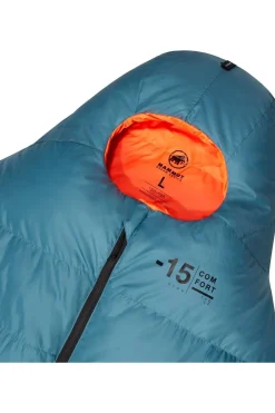 Discount Mammut Slaapzak Comfort Down Bag -15C L Petrol