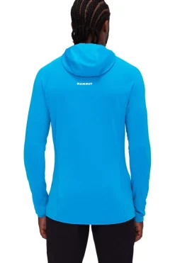 Discount Mammut Softshell Jas Aenergy Light Ml Hooded Jacket Men mid blue