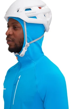 Discount Mammut Softshell Jas Aenergy Light Ml Hooded Jacket Men mid blue