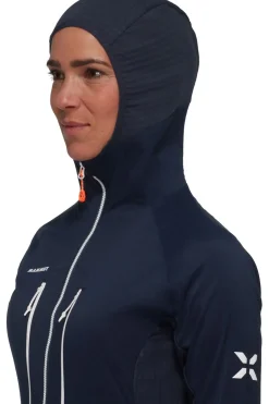 Softshell Jas Eiger Nordwand Ml Hybrid Hooded Jacket Women-Mammut Clearance