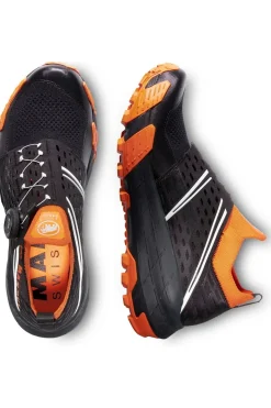 Discount Mammut Trailschoenen Aenergy Tr Boa® Mid Gtx Women black/orange