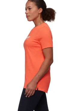 Hot Mammut T-Shirt Core T-Shirt Women Logo orange