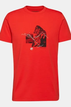 Online Mammut T-Shirt Mountain T-Shirt Men 4208M Mammut Red