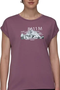 T-Shirt Mountain T-Shirt Women 8611M-Mammut Clearance