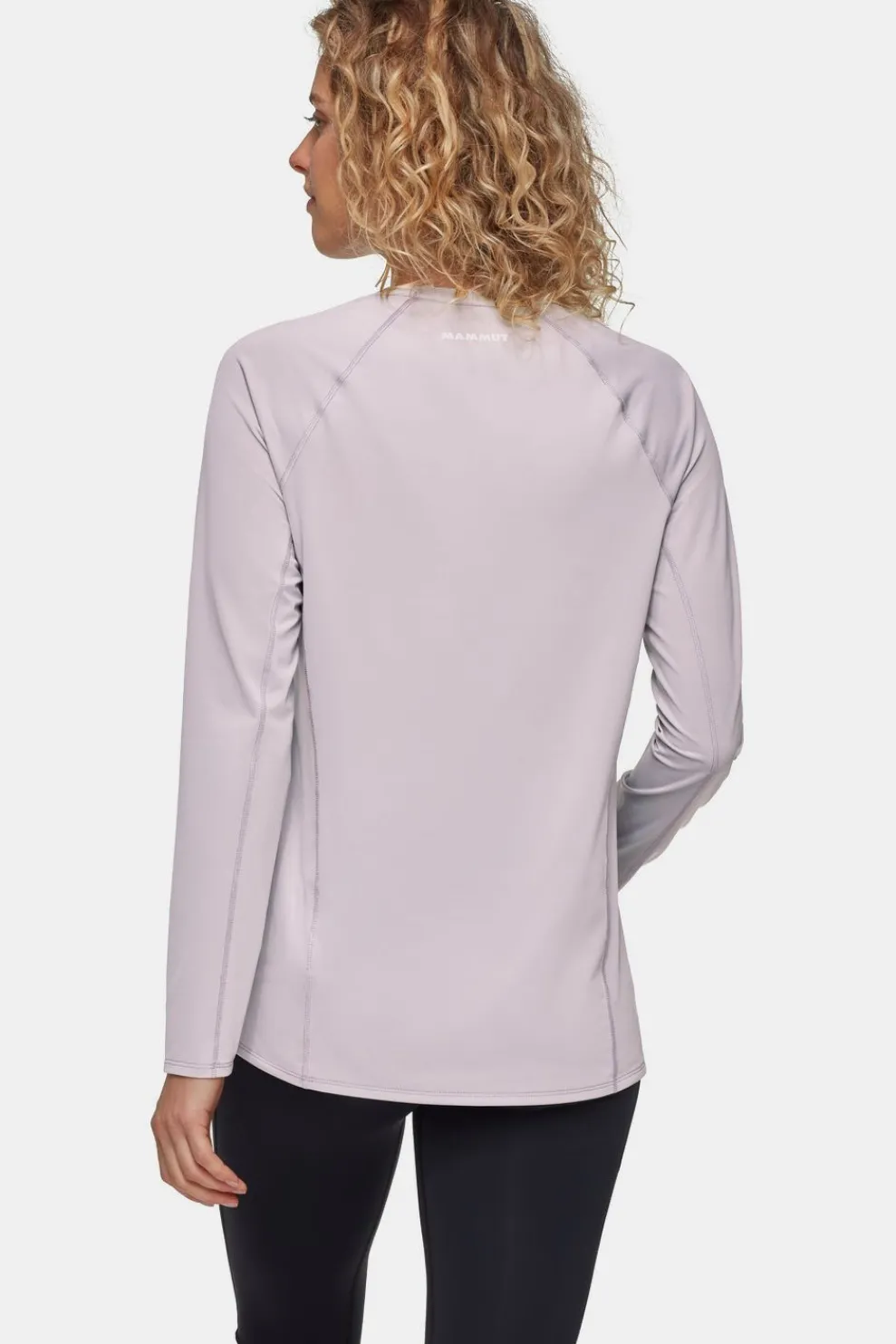 New Mammut T-Shirt Selun Fl Longsleeve Logo Alpine Calamint