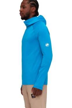 Best Mammut T-Shirt Selun Fl Sun Hoodie blue