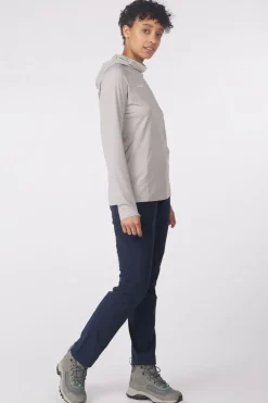 Online Mammut T-Shirt Selun Fl Sun Hoodie Alpine Calamint