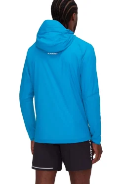 Clearance Mammut Windstopper Aenergy Wb Hooded Jacket Men blue