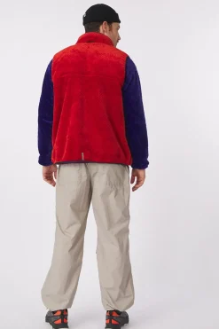 New Manastash Fleece Poppy Thermal Vest Orange