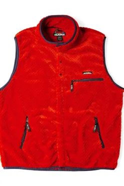 New Manastash Fleece Poppy Thermal Vest Orange