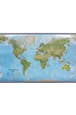 World environmental gepl. met latjes mi-Maps International Discount