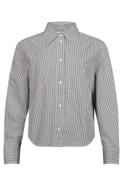 Online Marc O'Polo Hemd M00081342021 Medium Blue Denim