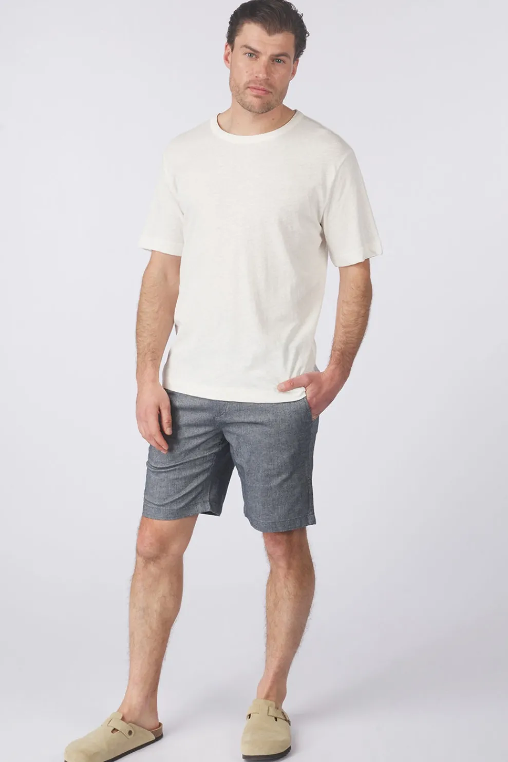 New Marc O'Polo Short 523080015022 Egg White