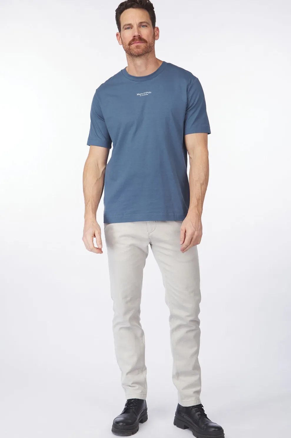 Outlet Marc O'Polo T-Shirt 520201251382 Multi/ Egg White