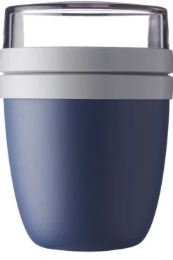 Hot Mepal Voorraadpot Isoleer Lunchpot Ellipse Navy Blue