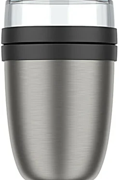 New Mepal Voorraadpot Isoleer Lunchpot Ellipse Nordic Black