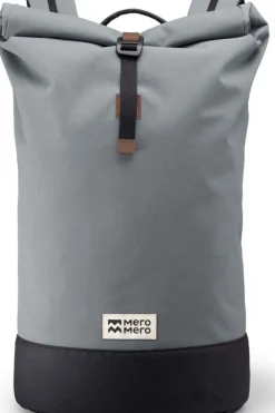 Outlet MeroMero Dagrugzak Squamish Backpack V3 Stone Grey/Brown Leather