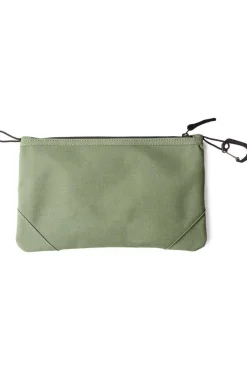 Online MeroMero Opbergsysteem Stuff Pouch V2 Cypress Green/Black Leather