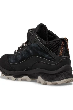 Clearance Merrell Schoen Moab Speed Mid A/C Wp Black/ White