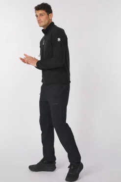 Clearance Millet Fleece K Lightgrid Black -Noir