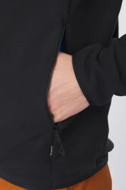 Outlet Millet Fleece Ubic Lightgrid Jkt M Black Noir