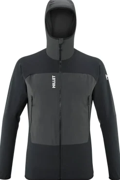 New Millet Fusion Xcs Hoodie M Noir/Dark Grey