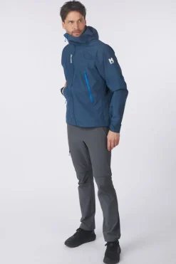 Online Millet Regenjas Seneca 3L Gore-Tex Dark Denim