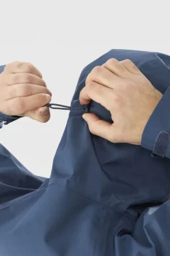 Online Millet Regenjas Seneca 3L Gore-Tex Dark Denim