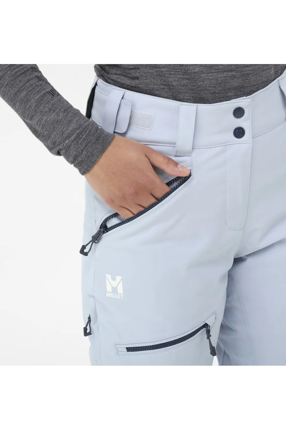 Clearance Millet Skibroek Monashee Pant W light blue