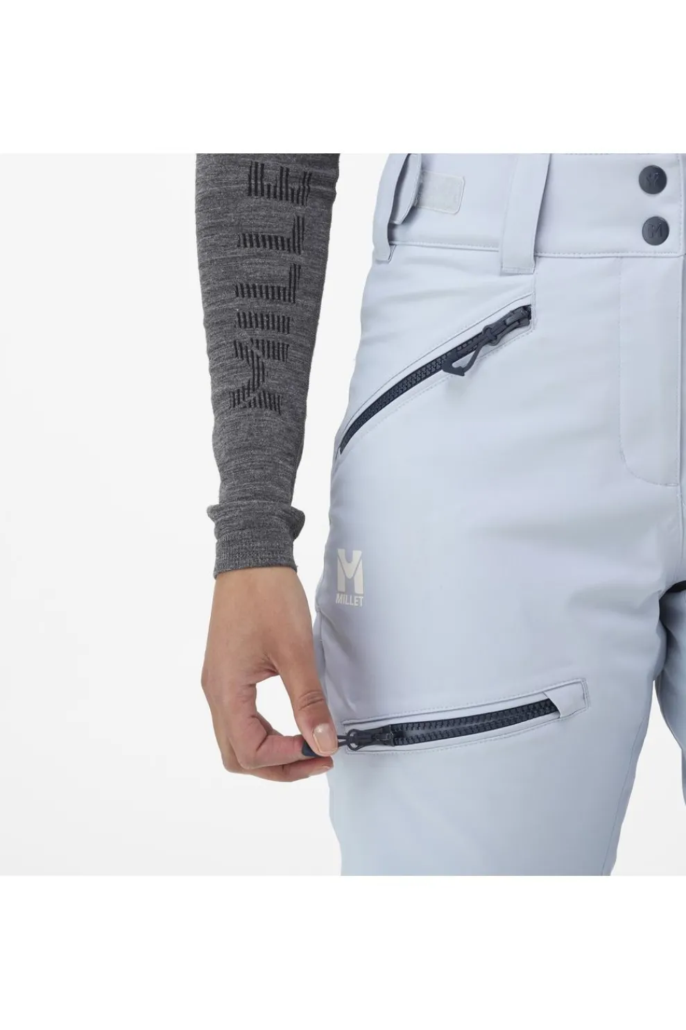 Clearance Millet Skibroek Monashee Pant W light blue