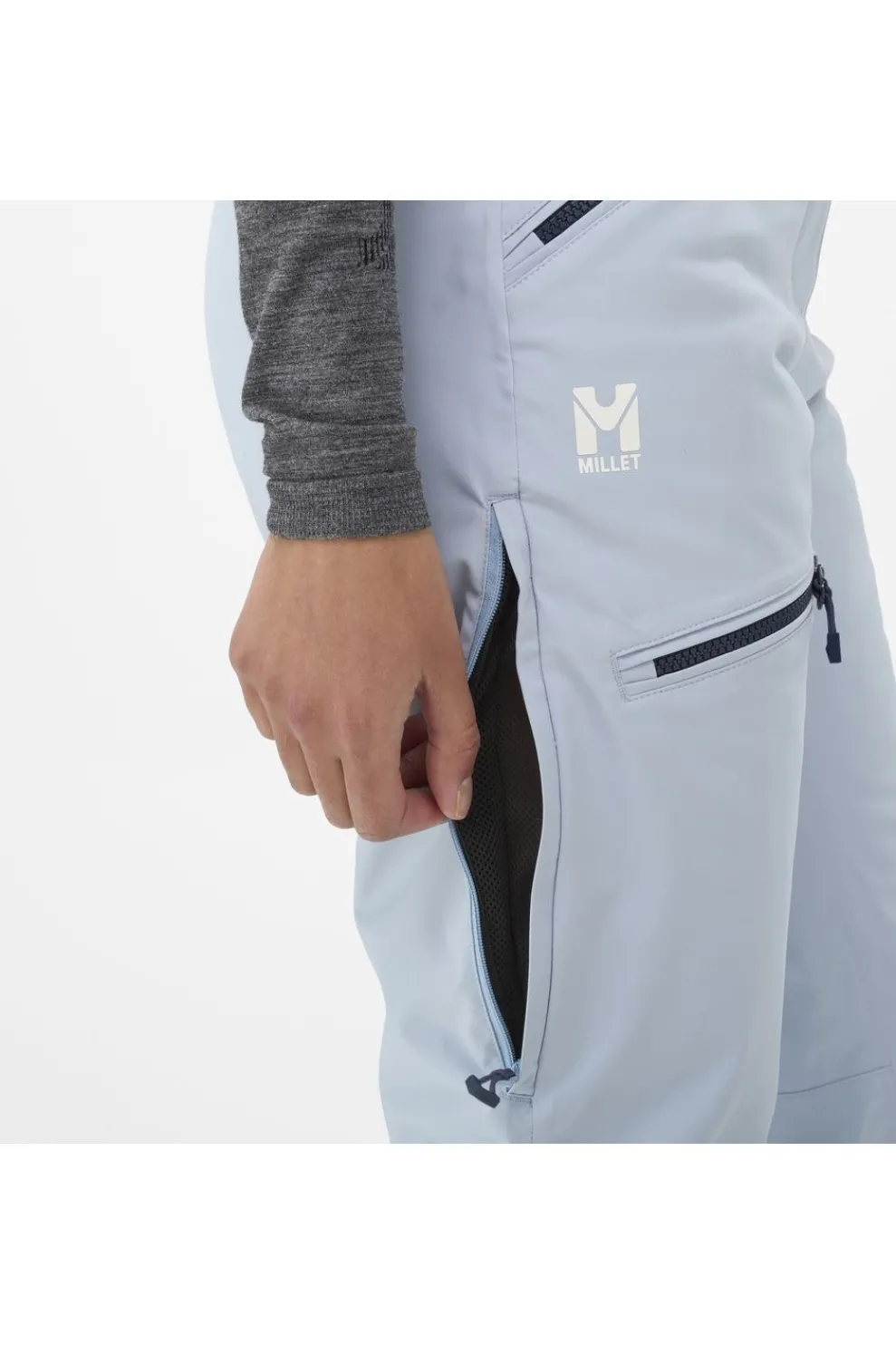 Clearance Millet Skibroek Monashee Pant W light blue