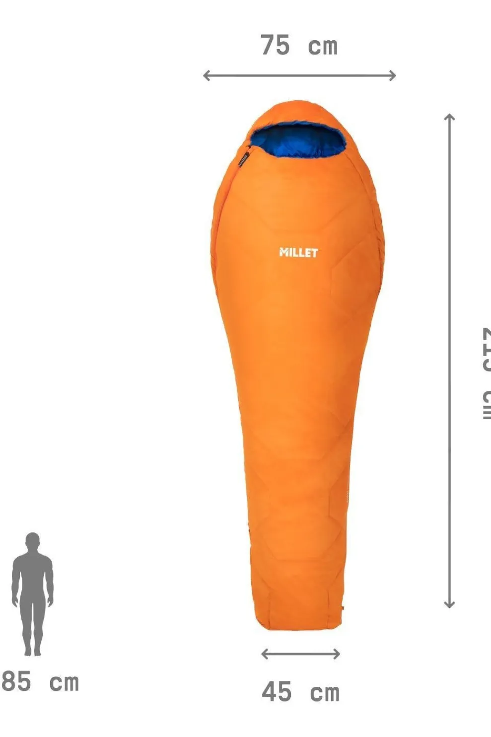 Slaapzak Baikal 750 Reg-Millet Discount