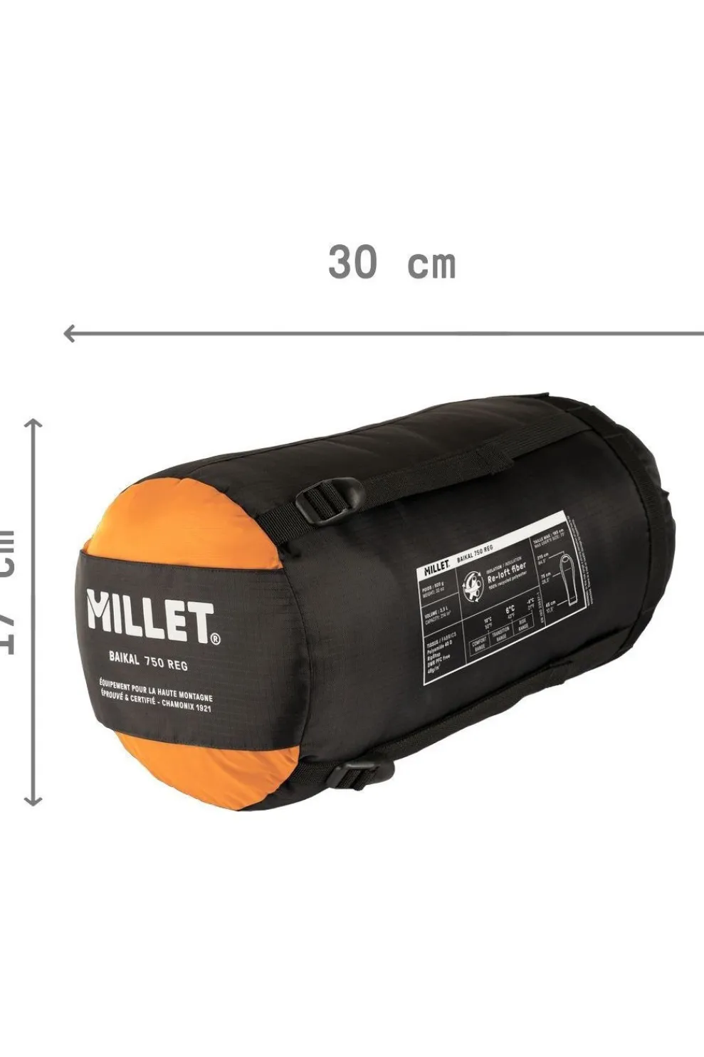 Slaapzak Baikal 750 Reg-Millet Discount