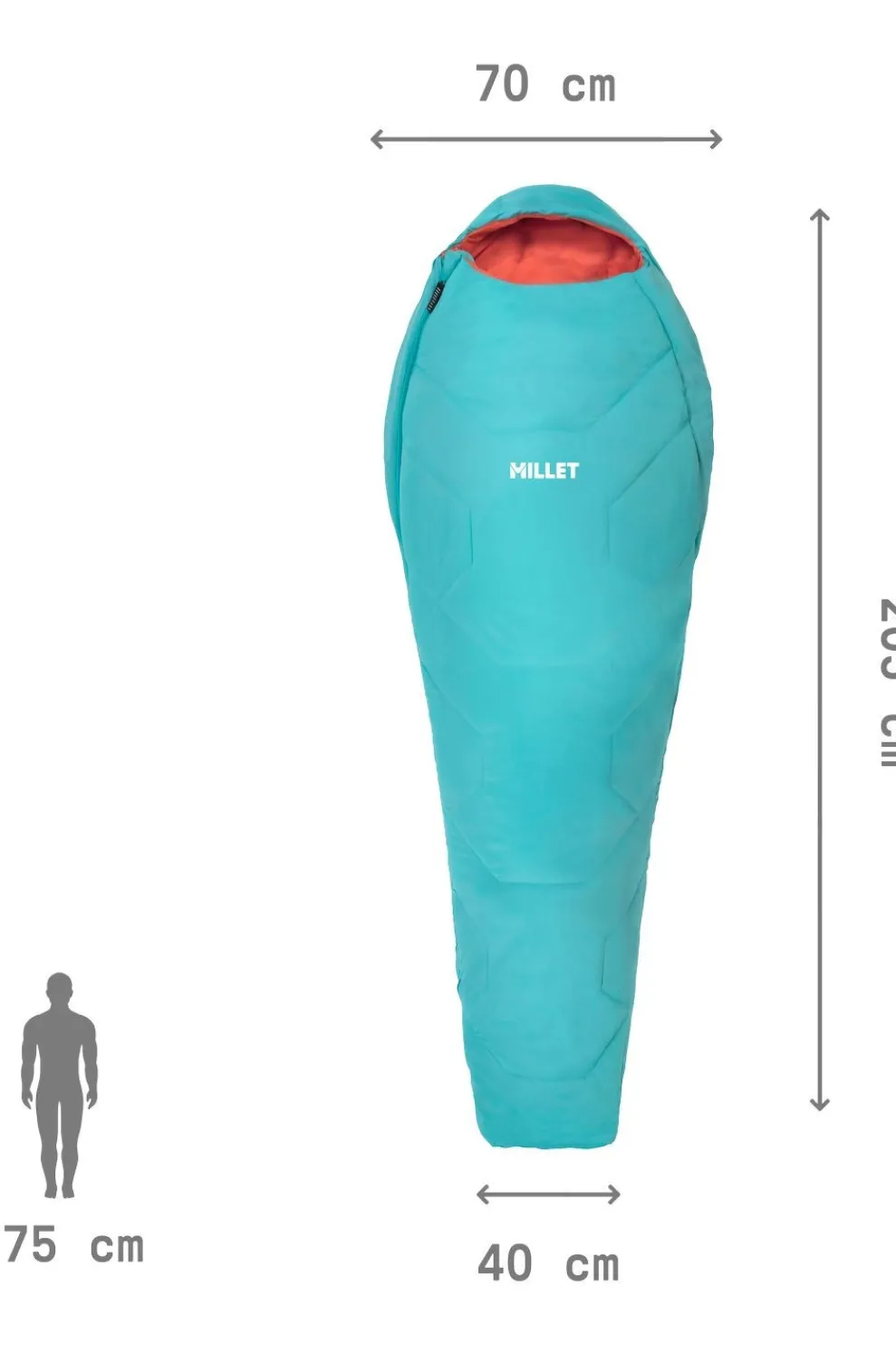 Slaapzak Baikal 750 W-Millet Sale